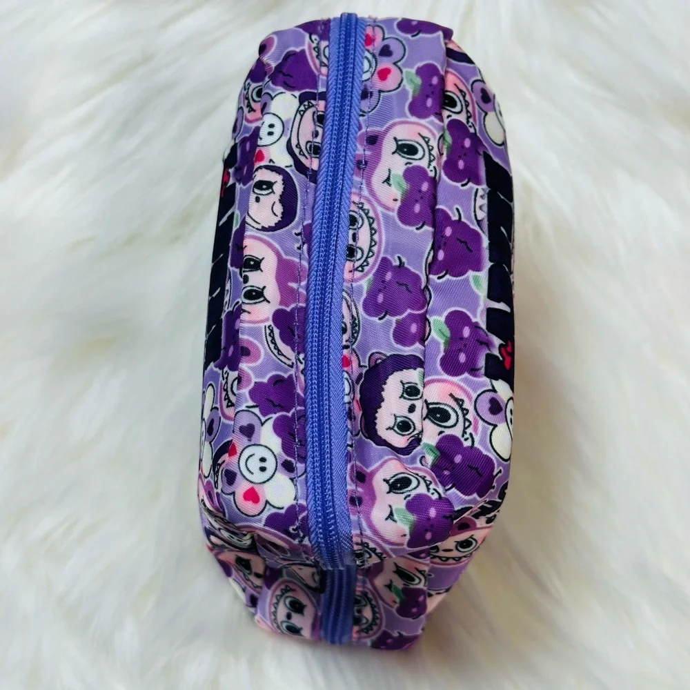 Kids Labubu Cartoon Bath Pouch - Purple, Pink, and blue
